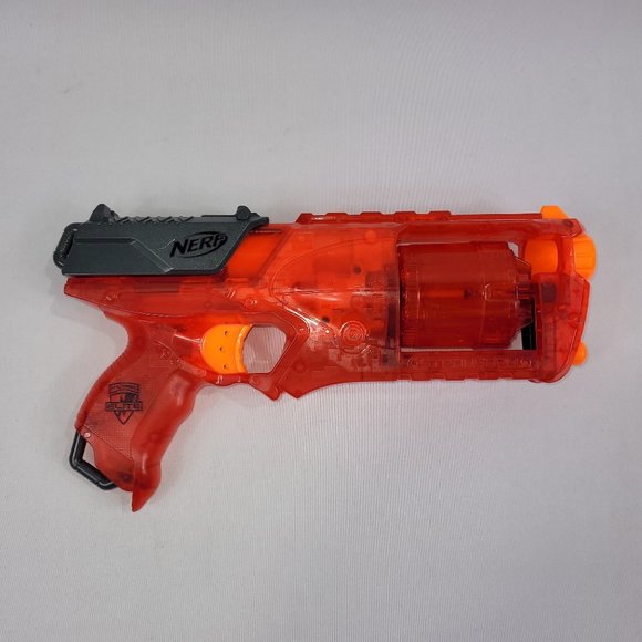 Nerf Strike Elite Strongarm Sonic Fire Red Foam Dart Blaster by Hasbro - Picture 1 of 1